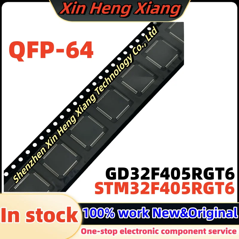 

(1pcs)GD32F405RGT6 STM32F405RGT6 STM32F405 32F405RGT6 GD32F405 RGT6 QFP-64 Chipset