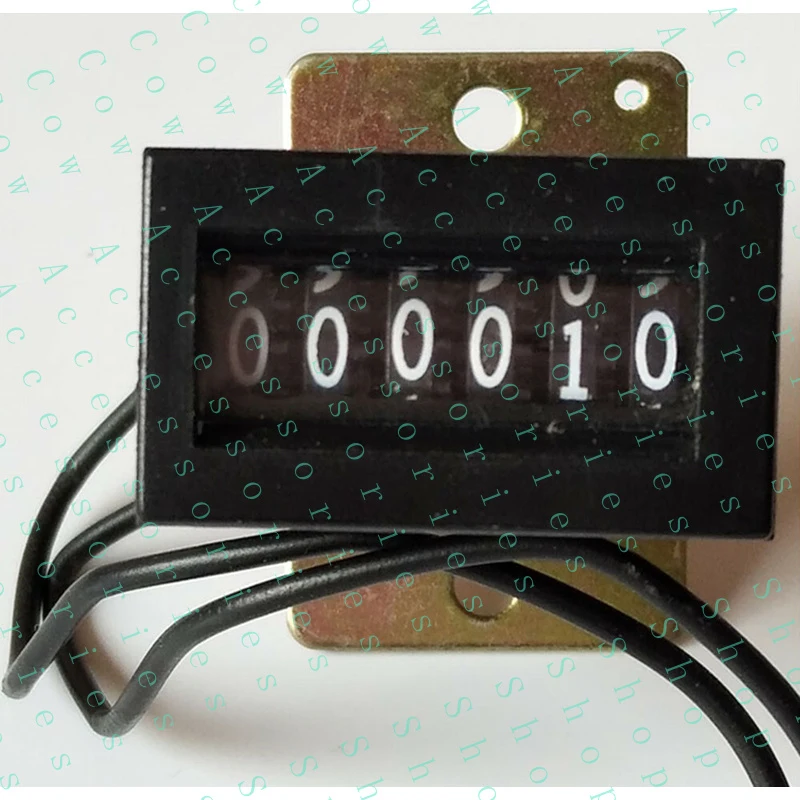 

PP+ Non-resettable DC24V 0-999999 Digital Counter Cumulative -Tamper proofing