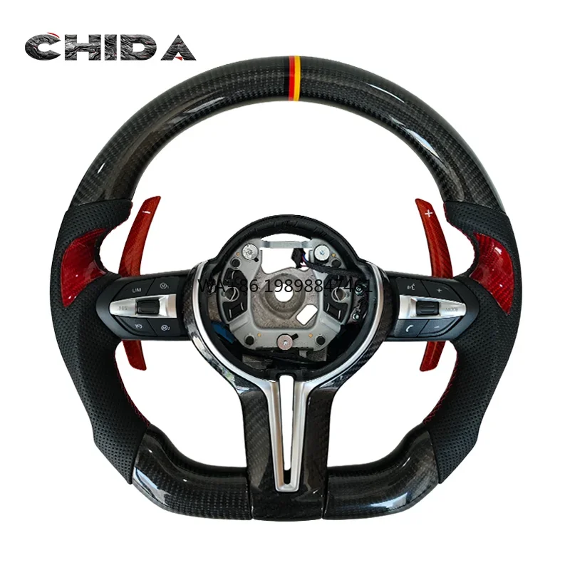 

The Upgraded Steering Wheel High-quality Carbon Fiber for BMWs E90 E92 E93 F15 F21 F10 F30 F86 F80 Accessories