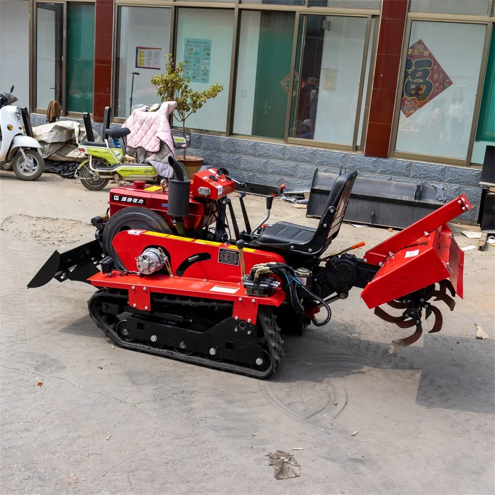 

Многофункциональный мини-сельскохозяйственный трактор мощностью 25 л.с. для сельского хозяйства. Мини-трактор, роторная фреза.