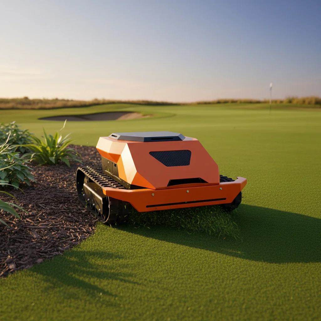 

2026 Remote Control Lawn Mower Multi-Functional All-Terrain RC Machine with Snow Blower Attachment Factory Direct Supply