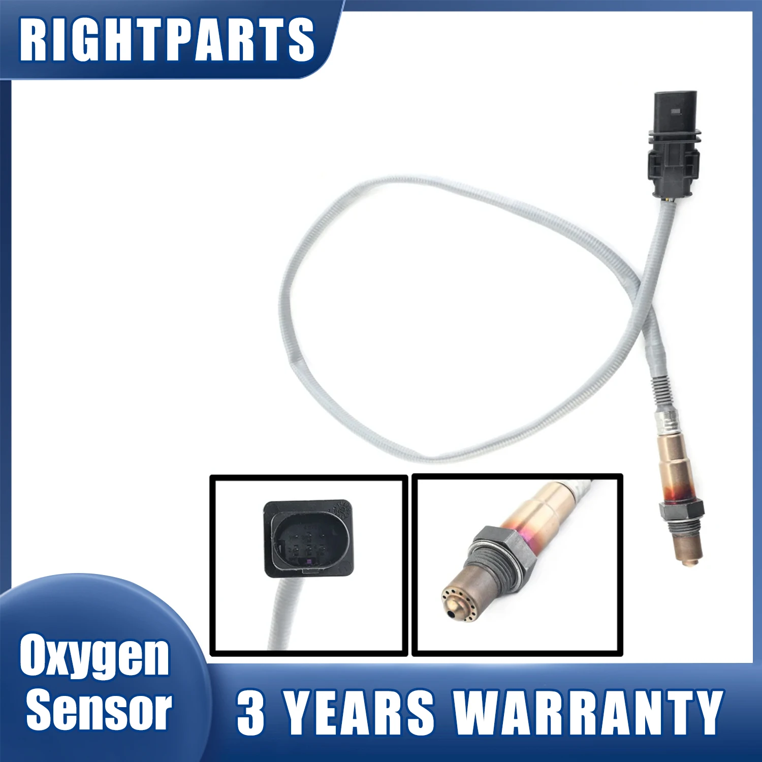 

RIGHTPARTS O2 Oxygen Sensor 11787589139 234-5027 Car Sensor For BMW F10 523i 528i X3 F02 730Li X3 xDrive28 0258017231 For BMW