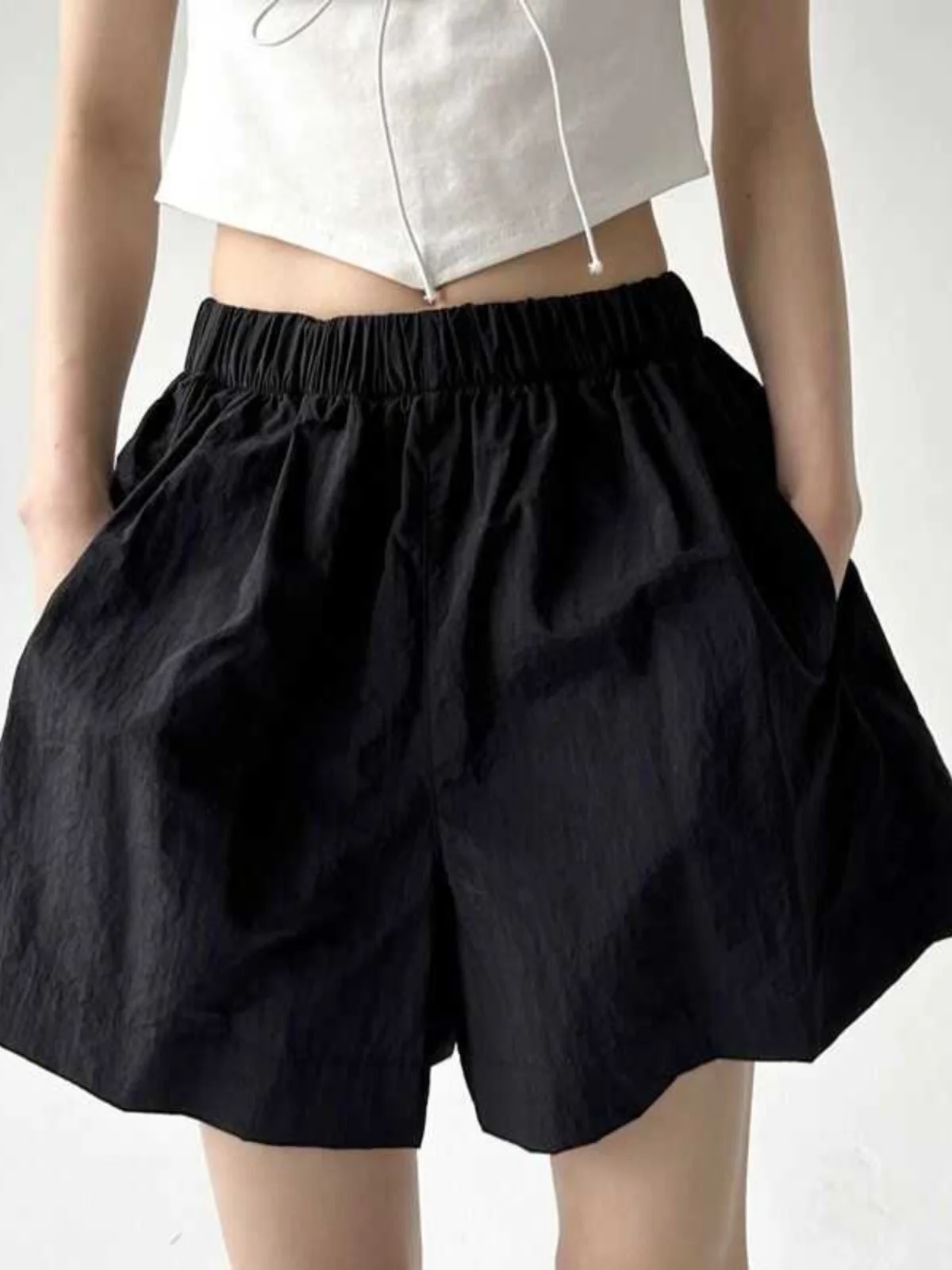 Verano 2025, ropa de trabajo informal Spor Qui Dry para mujer, pantalones cómodos adelgazantes, pantalones calientes de cintura alta, pierna ancha, para ir al trabajo