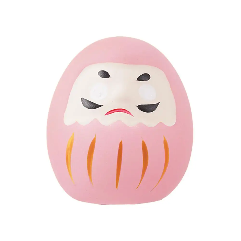 Japanese Ceramic Daruma - Lucky Charm Fortune Ornament, Miniature Crafts For Home Decor & Gifts Home Decoration J3w9