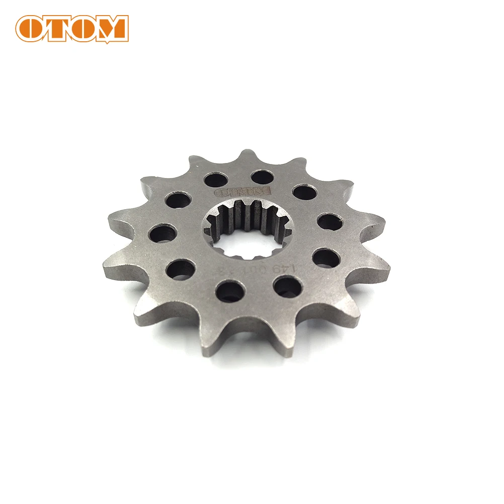 OTOM Motorcycle 520 13T 14T Front Sprocket Engine Chain Wheel Forging For ZONGSHEN NC250 AVANTIS MOTOLAND KAYO BRZ GR8 Off-Road