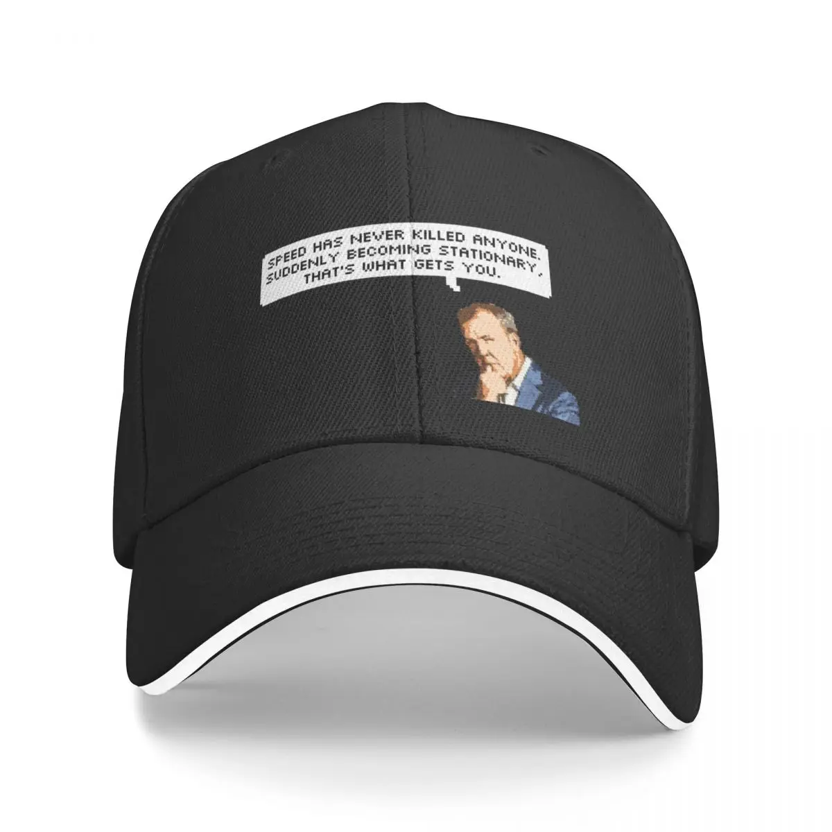 

Jeremy Clarkson most famous quote Baseball Cap Trucker Hat western Hat Custom Cap Dropshipping Men's Luxury Women's