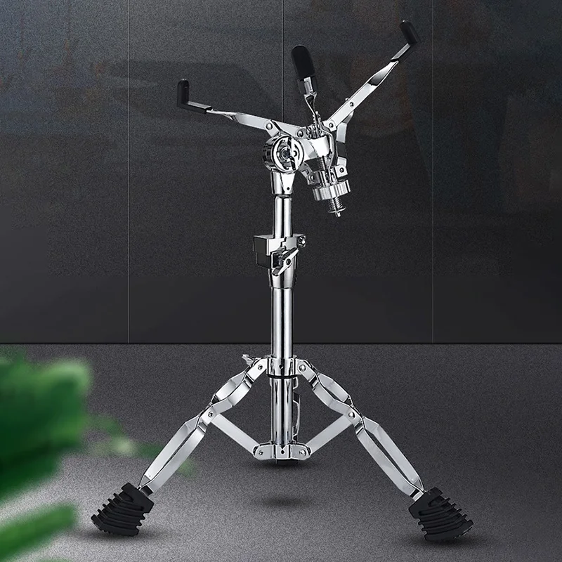 Statif Drum Snare 28mm untuk Drum Bisu 11-14 inci, Aksesoris Penyangga, Tinggi Dapat Disesuaikan, Braket Jazz Profesional, Daya Tahan Kuat