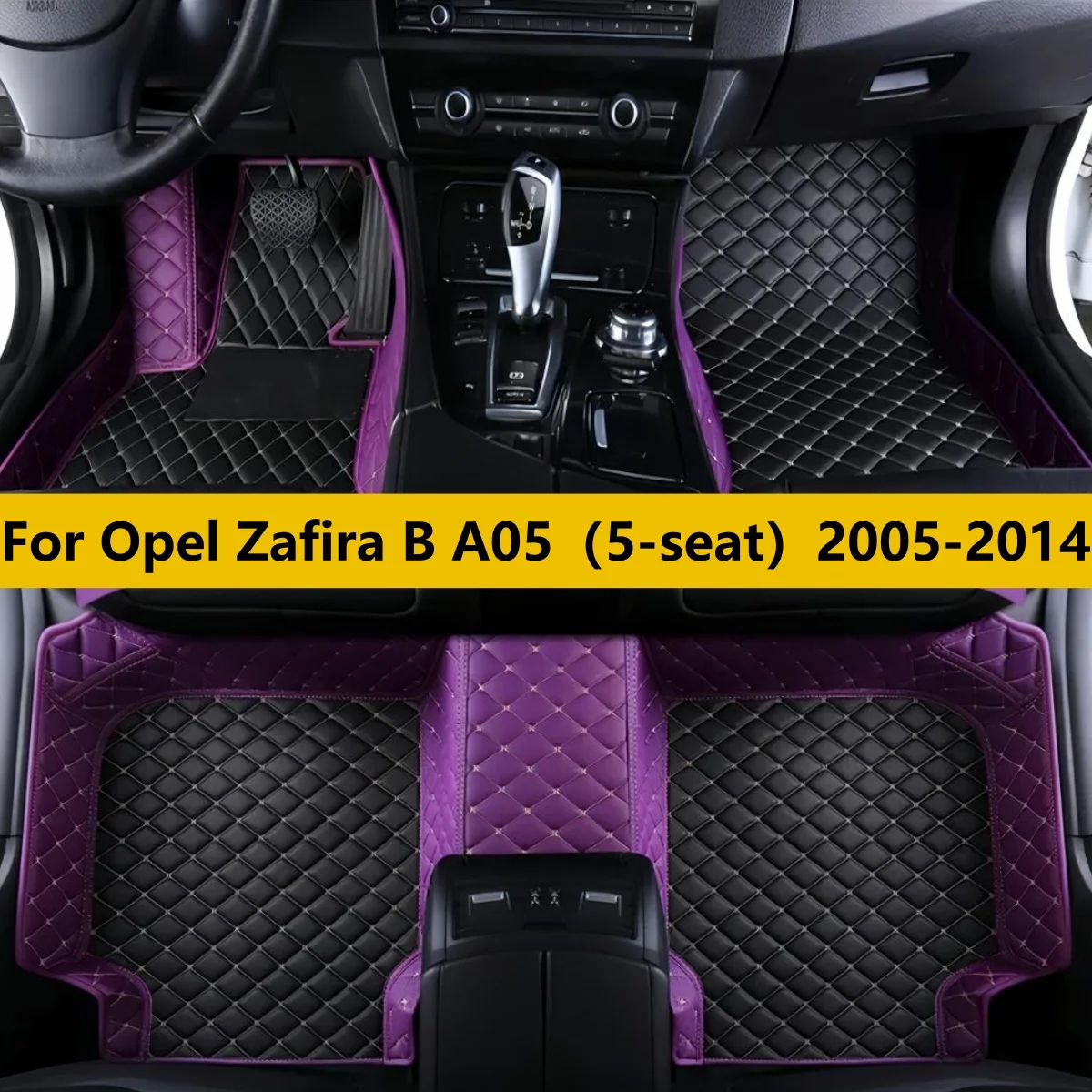 

Custom Car Floor Mats For Opel Zafira B A05（5-seat）2005 2006 2007 2008 2009 2010 2011 2012 2013 2014 accesorios de auto