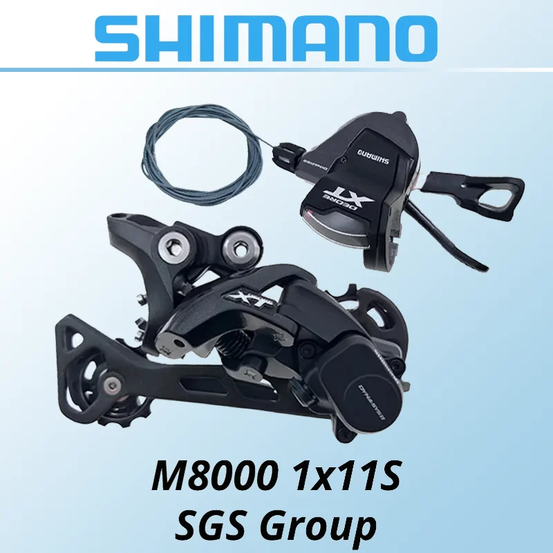 

SHIMANO DEORE XT M8000 11s Groupset SL M8000 SHIFT LEVER + RD M8000 GS ЗАДНИЙ DERAILLEUR 11-скоростной SHIFTER GS MTB Запчасти для велосипеда