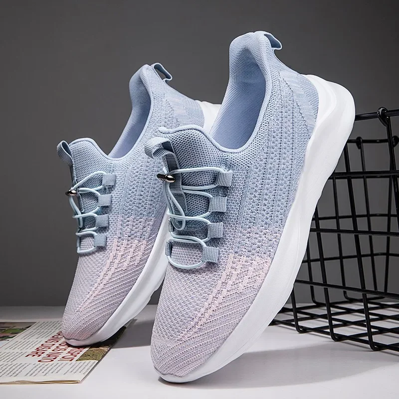 Damyuan Sommer neue Frauen fliegende Webart Mesh Sport Casual Sneakers leichte weiche Sohle Laufschuhe Zapatillas Mujer