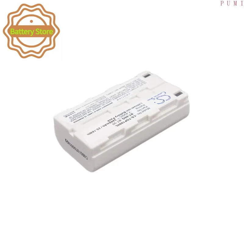 CS Replacement Battery for Topcon Field Controller FC100,Field Controller FC2000,FC100,FC2000,FC-1 PN:BT-30 3400mAh / 25.16Wh