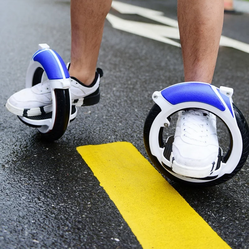 Portable Double-row Single-wheel Drift Board Adult Freestyle Scooter Mobility Scooter Silent Split Roller Skate view 2