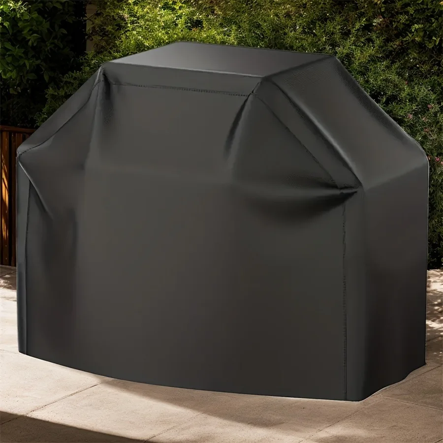 Piece Outdoor Grill Cover, Polyester, Tie-Up Closure, Grill Cover, Durable Outdoor Patio, Suitable for Most Grill Covers