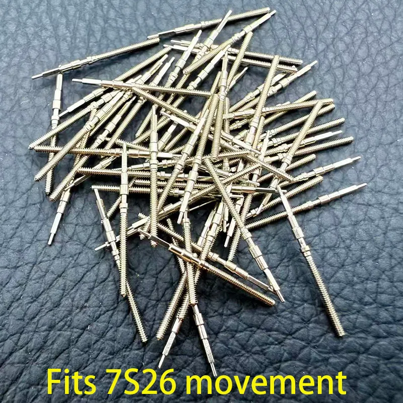 

Movement Watch Steel Stem Crown Kit Watch Parts For 7S26 Movement Watch Stem Spare Replacement Parts
