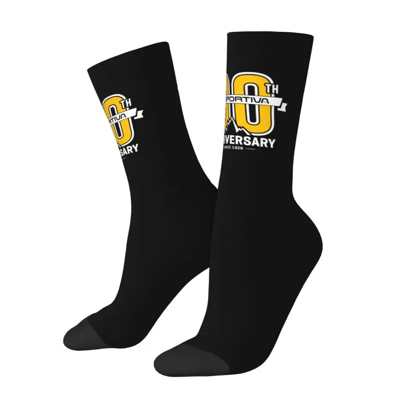 Fun Men's La Sportiva Dress Socks Unisex Warm Comfortable 3D Printed Crew Socks