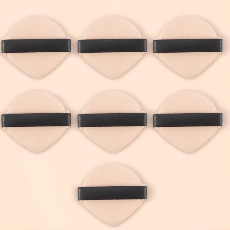 7 Stück Gesichtsschwämme aus Latex, Make-up, hydrophile Werkzeuge für loses Körper, Mineralpulver, glatte Haut, hohe Qualität, langlebig