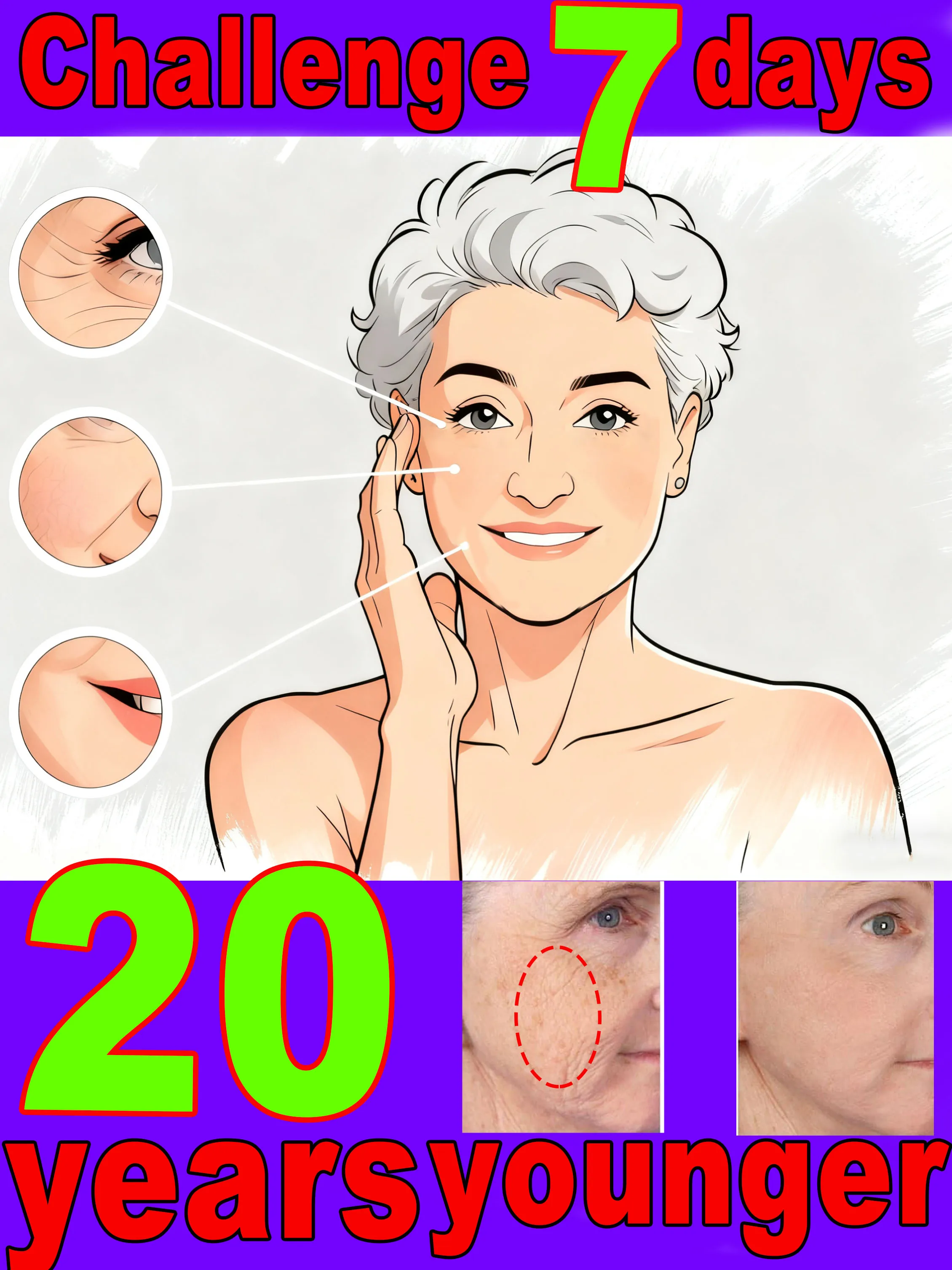 Metodi per ritardare l'invecchiamento della pelle