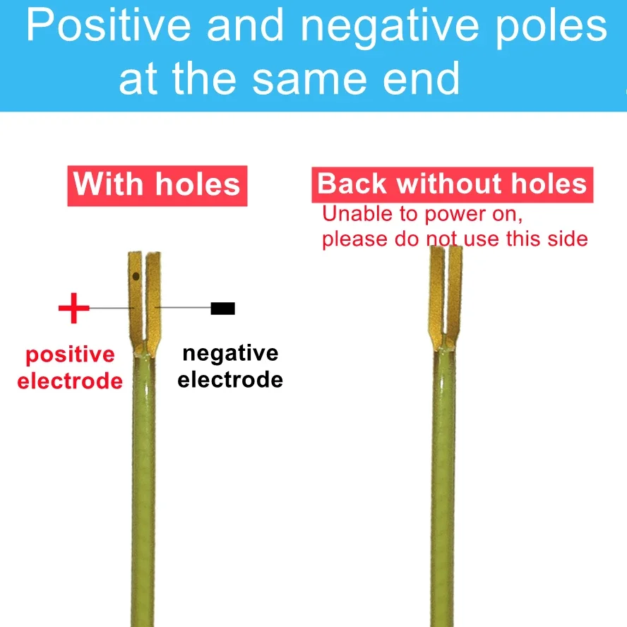 New 5PCS LED Same End Filament Flexible Ultra Slim 3V Spiral Bulb Retro Edison Bulb Lamp Parts Diode Lighting Strip Decoration image 4