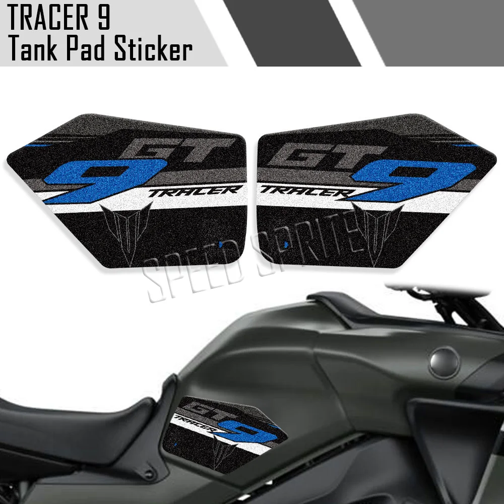 3M Anti Slip Motorcycle Fuel Tank Pad Stickers Cover Protect Decals Accessories For Yamaha Tracer 9 GT TRACER 900 2021 2022 2023