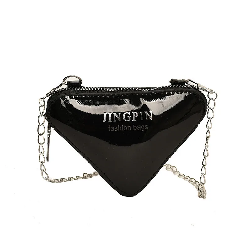 Fashionable Mini Triangle Bag Personalized Shoulder Crossbody Bag Women’S Mini Coin Purse Lipstick Key Storage Bag Girls\' Wallet