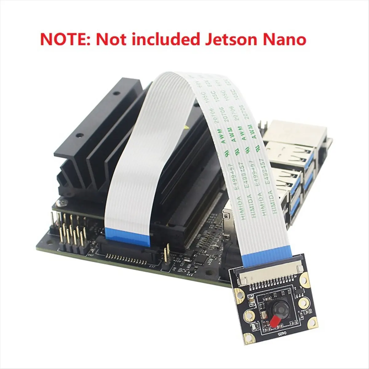 IMX219 Camera Module for Nano Board 77 Degrees HD 8MP 3280x2464 Interface Fixed Focus Lens