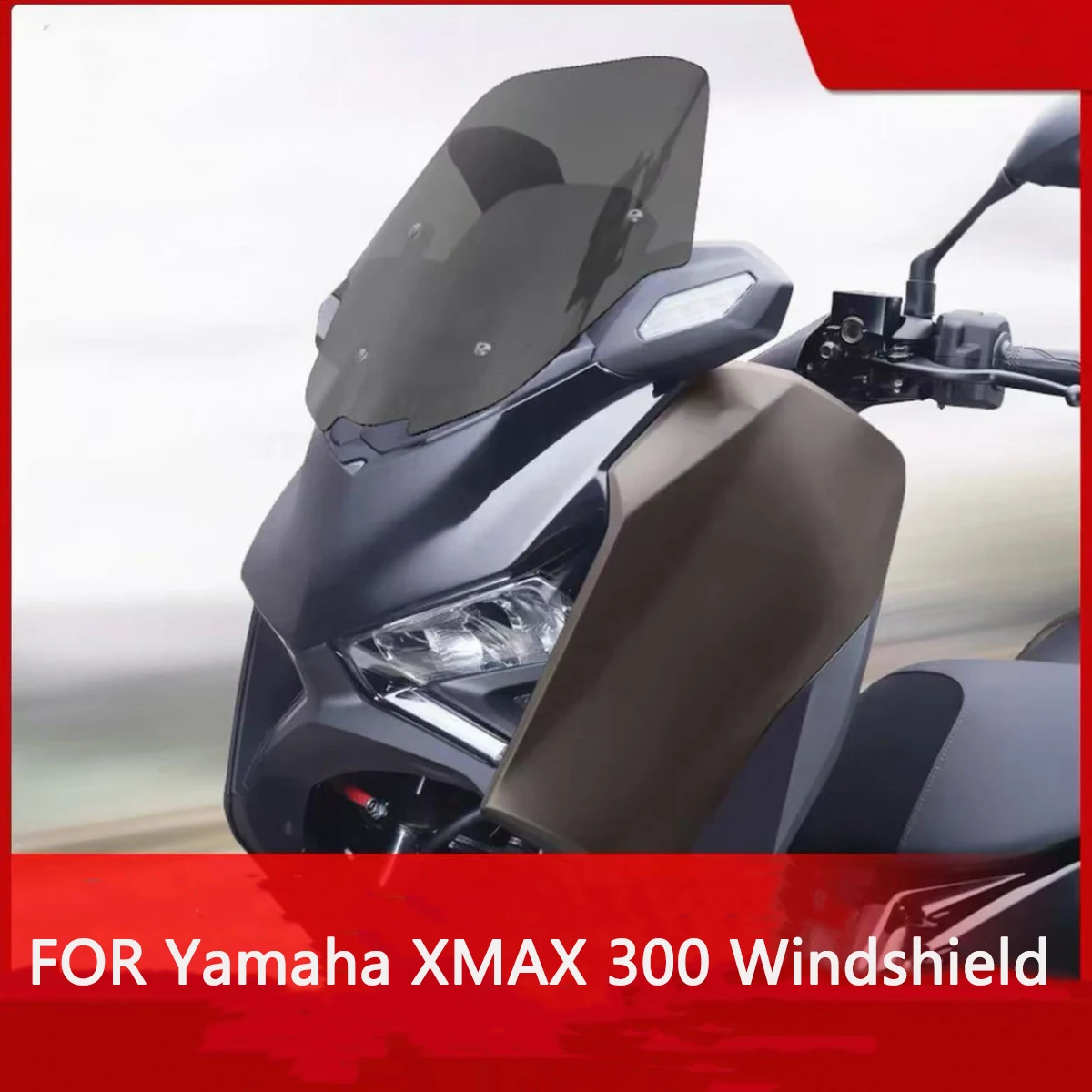 

FOR 2025 2026 Yamaha XMAX 300 Motorcycle Windshield Heighten Windshield Windscreen Deflector Sun Visor Modification Accessories