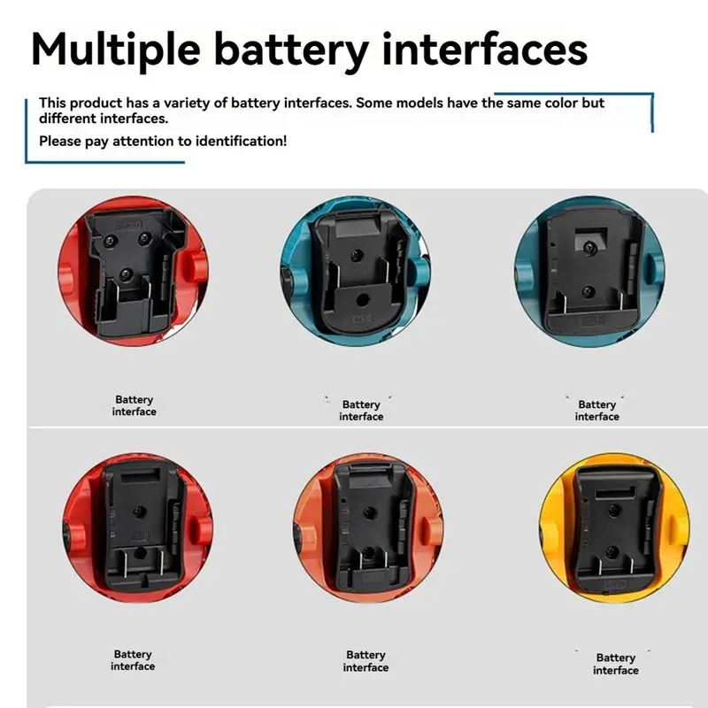 BHBD-24W 2400LM LED Work Light Portable With Hook For 18V Batteries