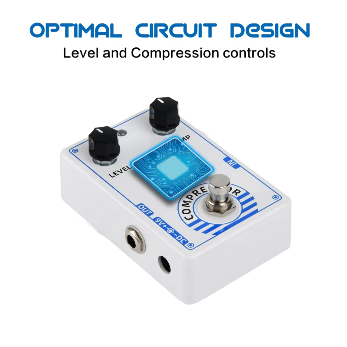 Electric Guitar Effects Pedal D-Series | Multi-Effect Pedal with Distortion, Overdrive, Fuzz, Chorus & More