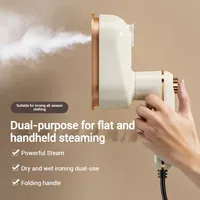 Handheld Mini Garment Steamer Steam Iron Portable for Home And Travel Clothes Ironing Machine Wet/Dry 220V/110V