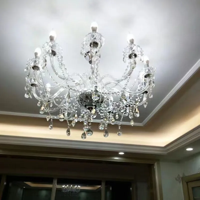 

Crystal Pendent Lamp Dining Room Bar Resturant Canteen Chandelier