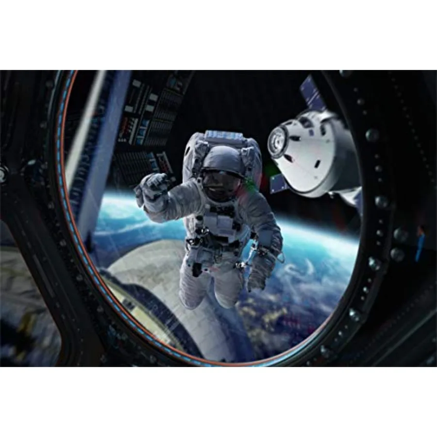 

Фон для фотосъемки 10x8 футов: Астронавт работает, планетарий, космическая станция, исследование Вселенной, трансляция, космический корабль, астероид, путешествие