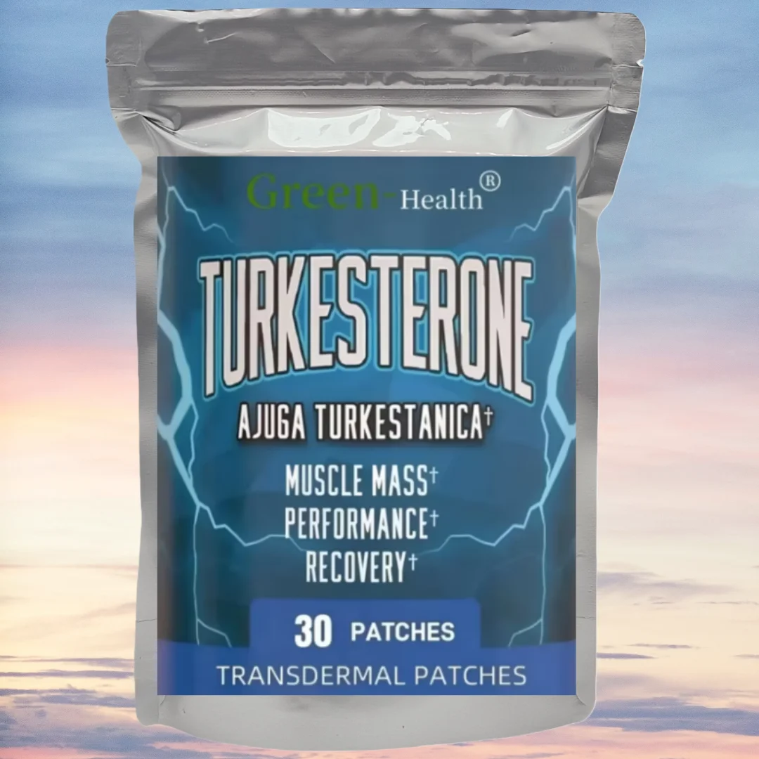 

30 Patches Of Turkesterone Transdermal Patches Ajuga Turkestanica For Boosting Lean Muscle Mass And Enhancing Exercise Performan