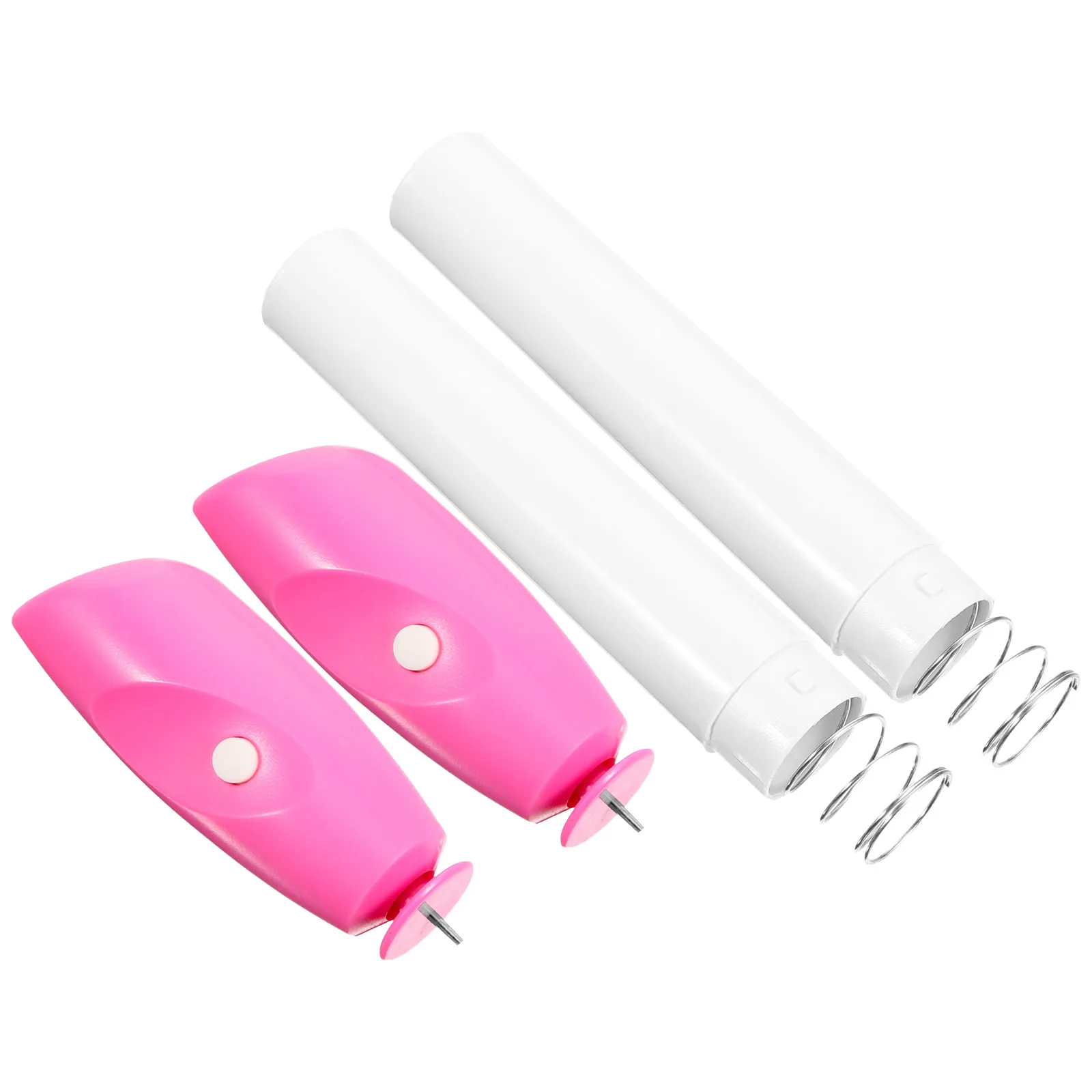 

2pcs 17x3cm Electric Quilling Pen Craft Tool PP Material Paper Rolling Pen for Home Decor Stationery Kit