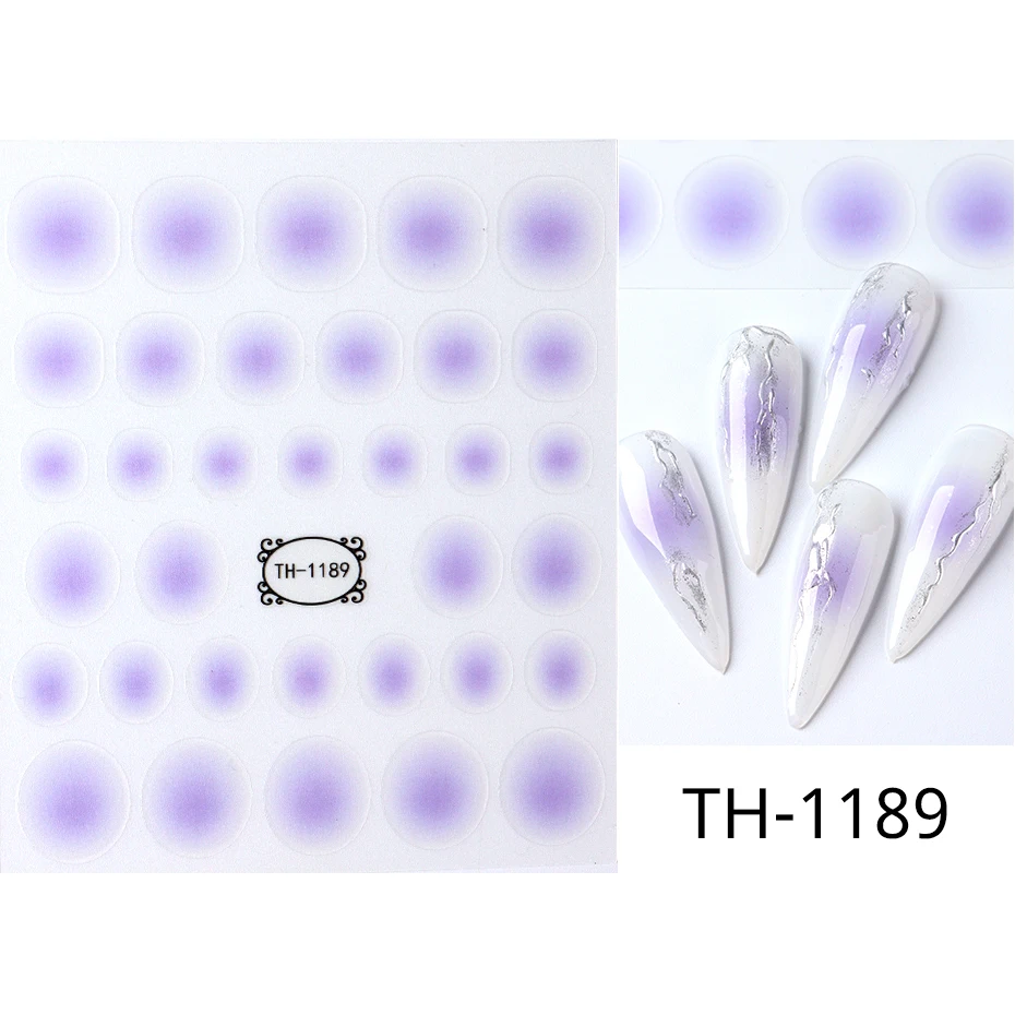 グラデーションネイルステッカー 3D ゼリーレッドピンクブラッシュスライダーかわいいオンブルネイルデザイン和風半透明ジェルポリッシュラップデカール