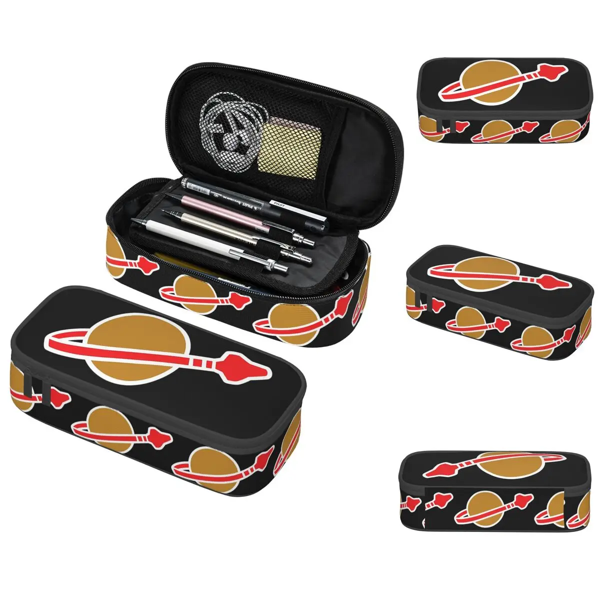 

Classic Space Logo Pencil Case for Kids School Pen Box Pencil Bag Stationery Supplies Pen Holder Bag