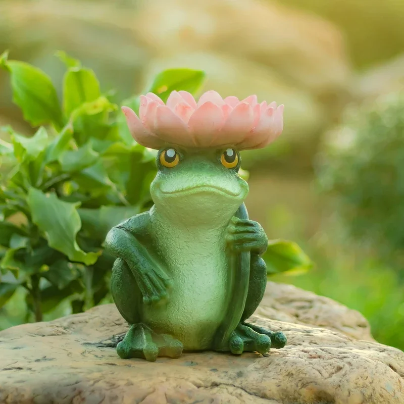 

Green Animal LED Garden Decor Lights for Home Fog Lotus Villa Real Estate Park Resort Landscape Lighting Lawn Lamp