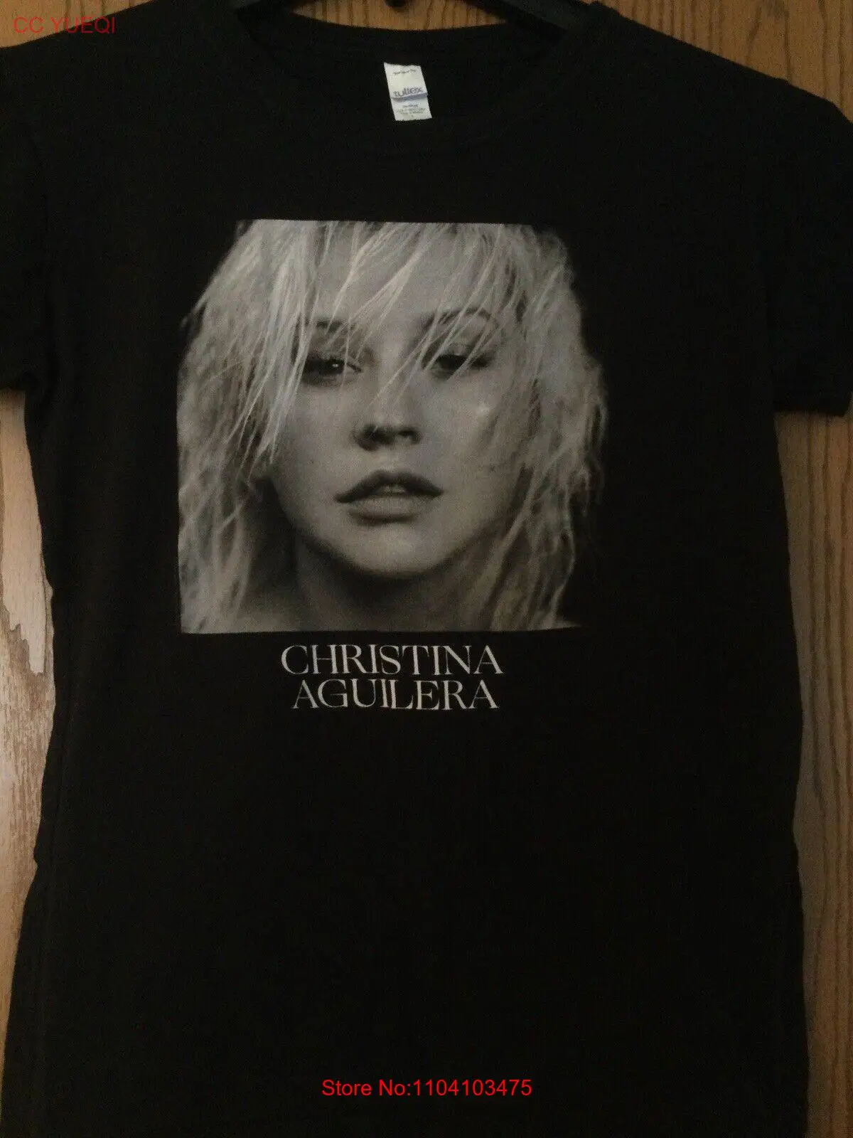 

Christina Aguilera - “The Liberation Tour” - 2018 Black Shirt - L - Tultex
