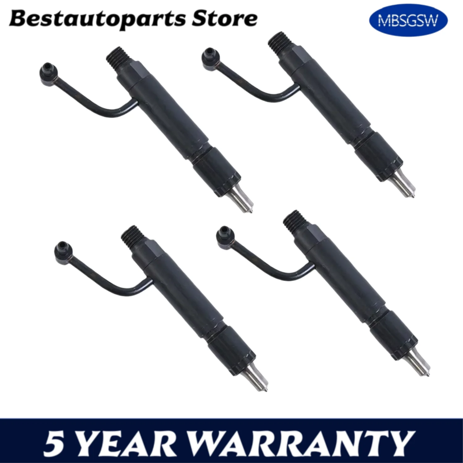 

4PCS Fuel Injectors 729671-53100 729573-53100 For Yanmar 4JH2-UTE 4JH2 Engine Parts 72967153100 72957353100