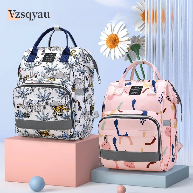 

Outdoor Waterproof Oxford Fabric Backpack Baoma Baby Walking Bag Multi Functional 2025 New Large Capacity Mother Child Mom's Bag