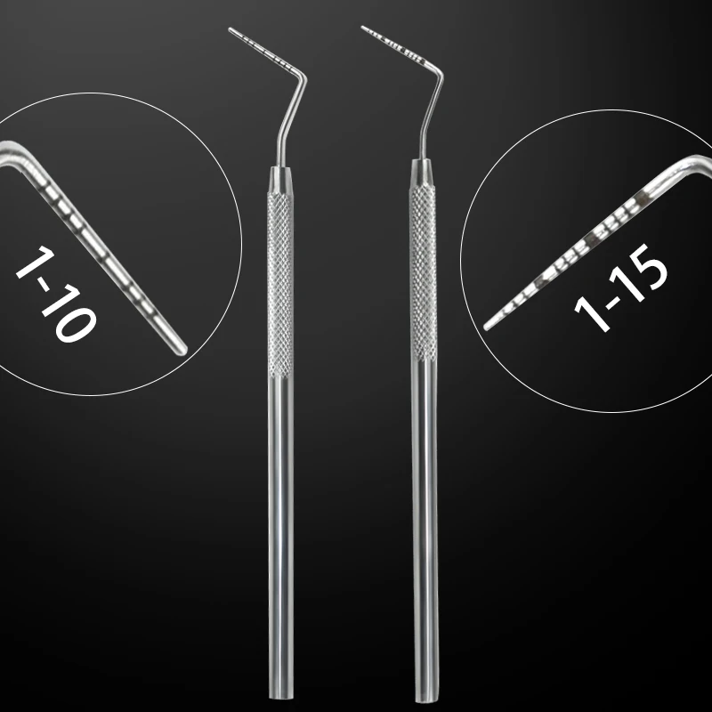 Sonda do endodontycznego sprzętu dentystycznego sondy przyzębia z czyszczenie zębów endodontycznym