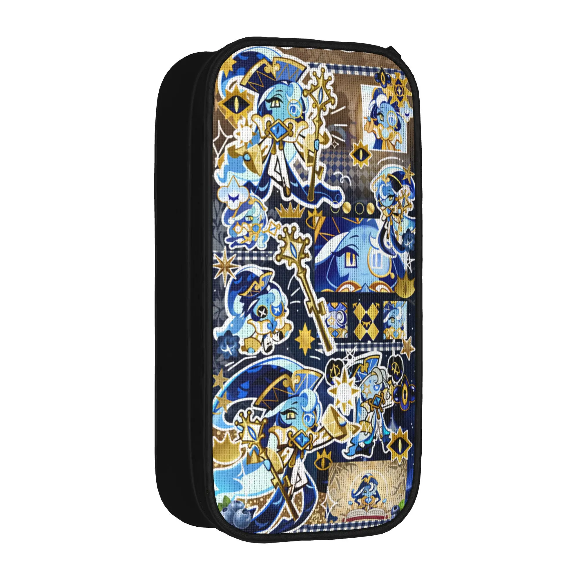 Shadow Milk Pencil Case Cookie Run Kingdom Back To School Pencil Cases Double Layer Child University Pen Box