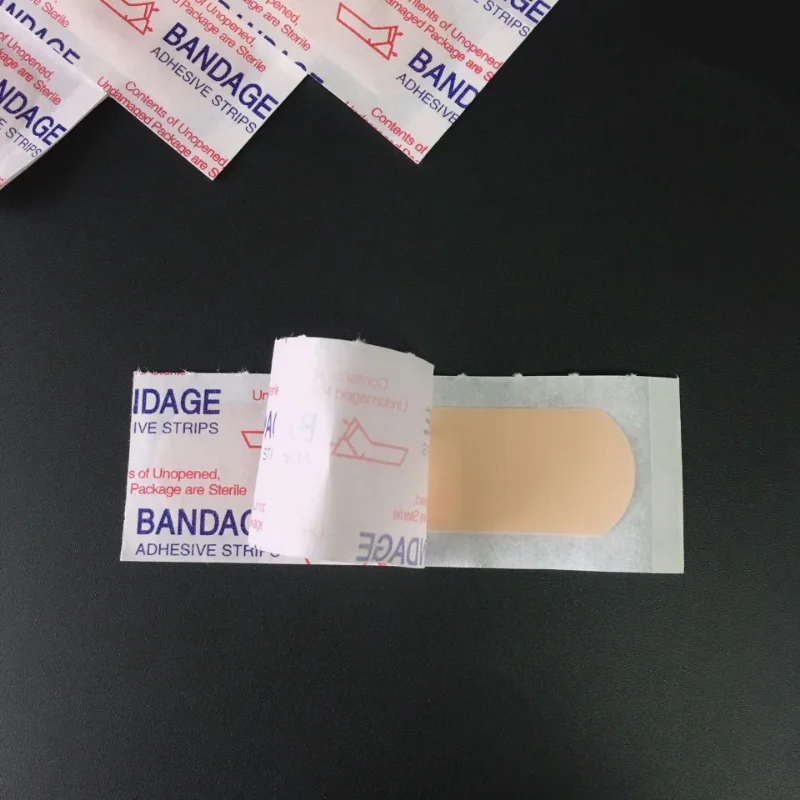 50pcs/set English Letters Band Aid First Aid  Strips Wound Dressing Patches 72*19mm First Aid Plasters Adhesive Bandages