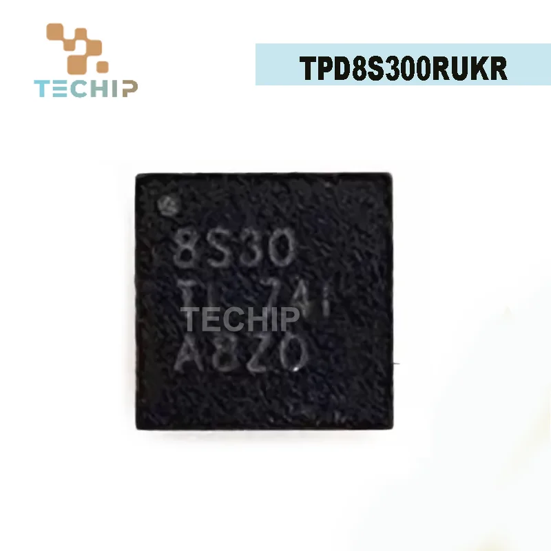 100% New TPD8S300RUKR TPD8S300 8S30 TPD8S300ARUKR TPD8S300A 8S300A QFN-20 IC Chipset