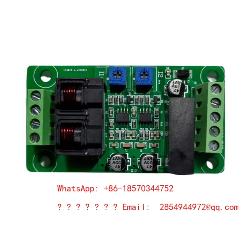 Injection Molding Machine Computer 0-1A Current To 0-10V Voltage Signal Conversion Board Inverter