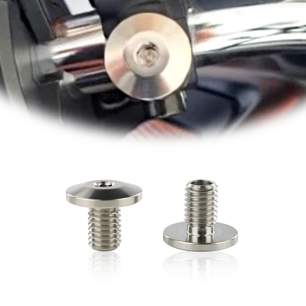 Tornillos de tapa para orificio de espejo de motocicleta M8x1.25 compatibles con Ducati Diavel Monster 1200/S 797 821 696 1100 Streetfighter