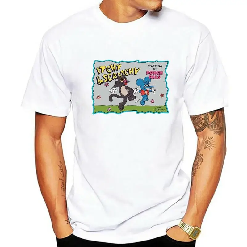 Itchy and Scratchy Porch Pals T Shirt