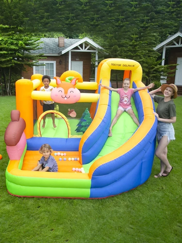Inflatable Castle Indoor Small Household Children Trampoline Slide Trampoline