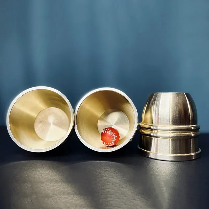 

Cups and Balls (Medium) by Jimmy Fan Magic Tricks Balls Appearing/Disappearing Magia Close Up Illusions Gimmicks Props Mentalism