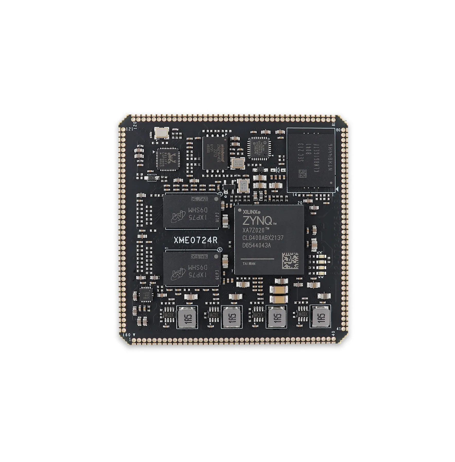 SmCpMicrophase Industrial Grade Xme0724 Zynq Som Xilinx Zynq 7000 Soc Fpga Xc7z010 Xc7z020 System On Module Core Board