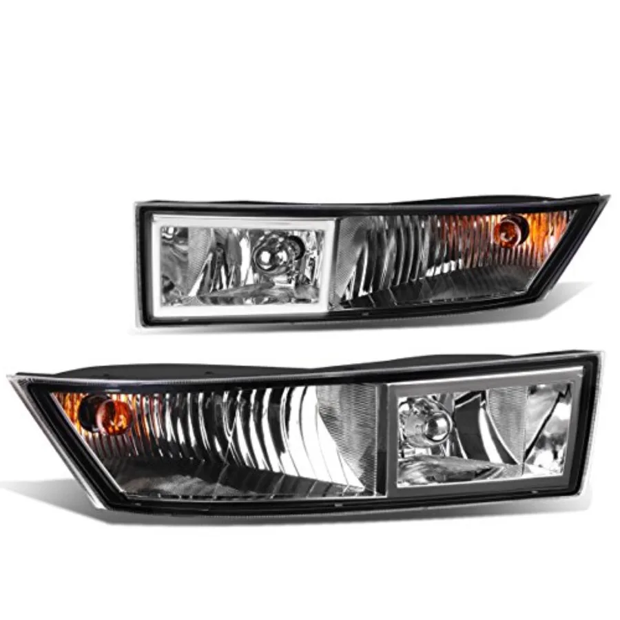 FL-ZTL-801-CH Assembly Fog Light Driver Passenger Side Enhance visibility [Compatible with 07-14 Cadillac Escalade/ 07-14 ESV/